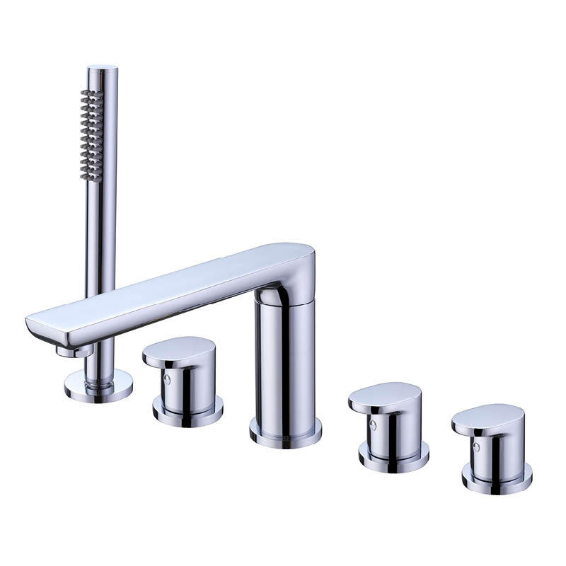 Lusa Factory Direct Mixer Tap Multi Function Bath Tub Faucet Bath Shower chrome Bathtub Faucets