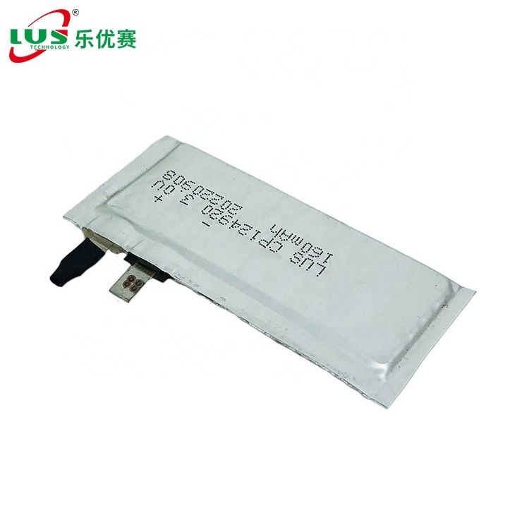 CP124920 ultra thin battery 3V 150mAh Li-MnO2 battery CP124920 flat ultra-thin 3 V