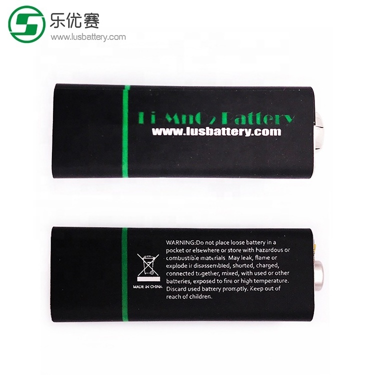 CR9V/P 9 V / PP3 battery Lithium 1200 mAh 9 V Primary Lithium Li-Mn Battery CR9V 1200mah