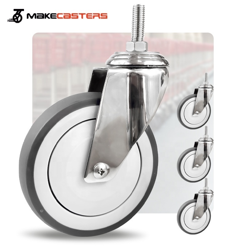 Stainless Steel Casters Wheels SUS304 316 3