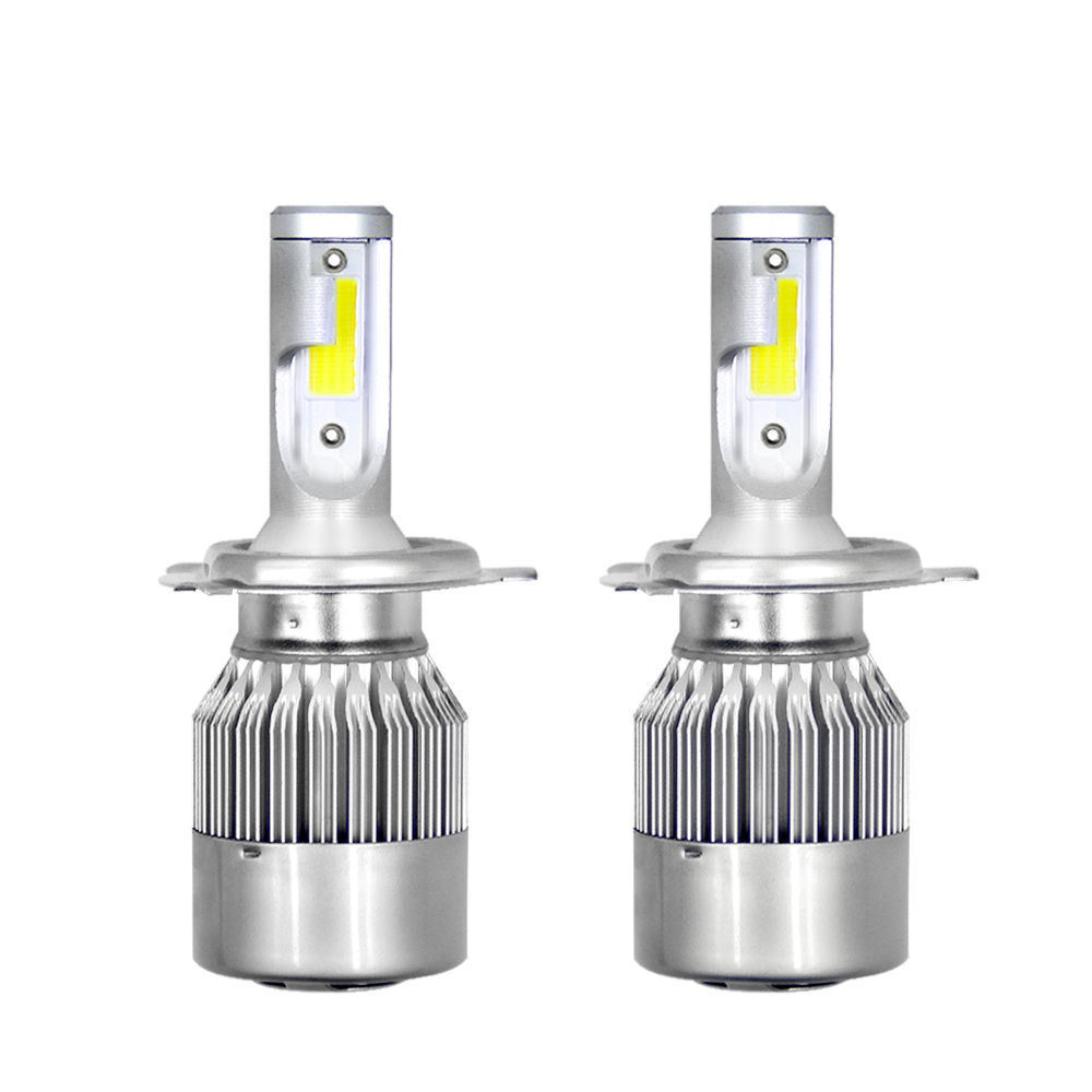 IP67 H4 H7 LED Car Headlight Bulb Beam 6000K High And Low Headlights Kit 12V 60W High Power Car Fog Light Car Accessories