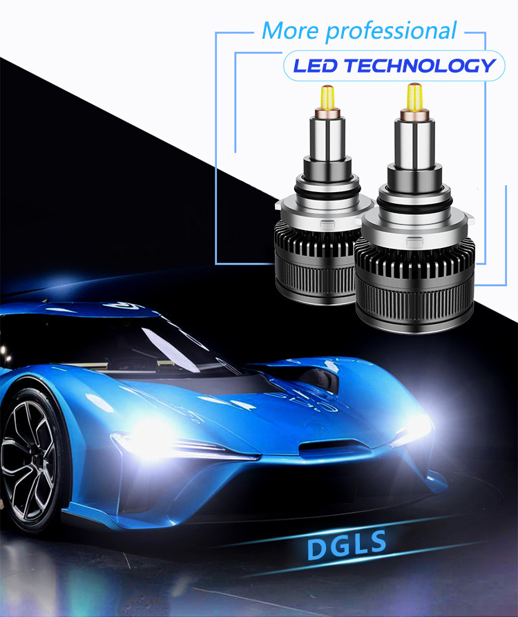 DGLS X11 LED headlight bulb 360 headlamp 6000K H1 H3 H4 H7 H8 H9 H10 H11 H13 9005 9006 9004 9007 360 degree car LED Headlight