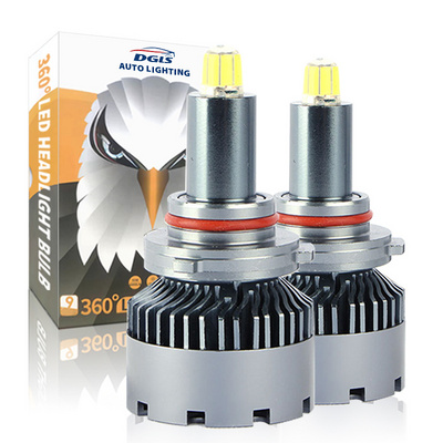 100% canbus bombillas h7 360 grados led headlights bulbs h11 h1 h4 9005 4 6 8 10 sides csp chip 360 degree car lights headlight