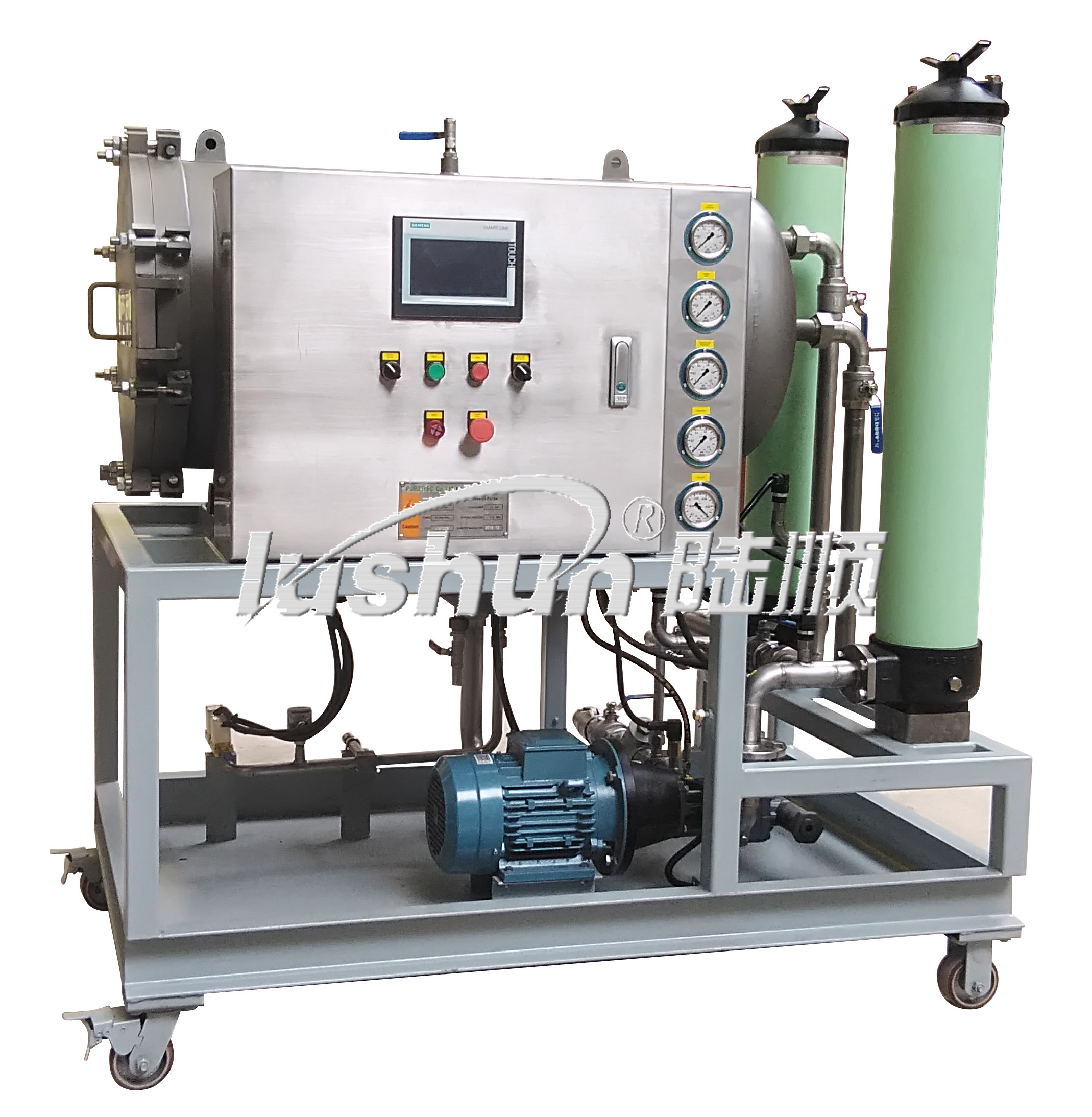 Coalescence Separation Oil Purifier, Fuel Oil Water Separator Factory