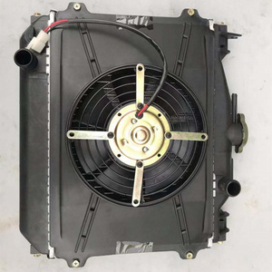 kinroad renli Kangdi radiator with fan 150cc/250cc/650cc/800cc/1100cc go kart spare parts/buggy parts for sales