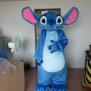 Plush Stitch Mascot Costumes For Adults Fancy Dress Costume For Advertising