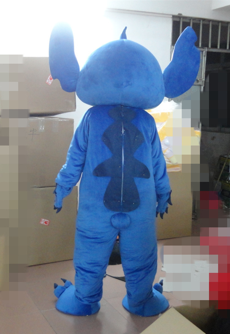 America Movie Lilo and Stitch Adult Stitch Mascot Costume For Sale Ebay