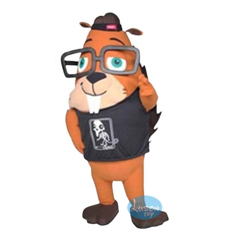 Benny Beaver Character Mascot Costumes School Mascots Head