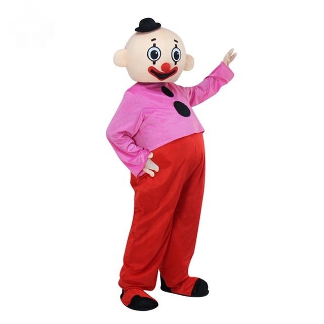 Adult Character Bumba Brothers Pipo Clown Mascot Costume