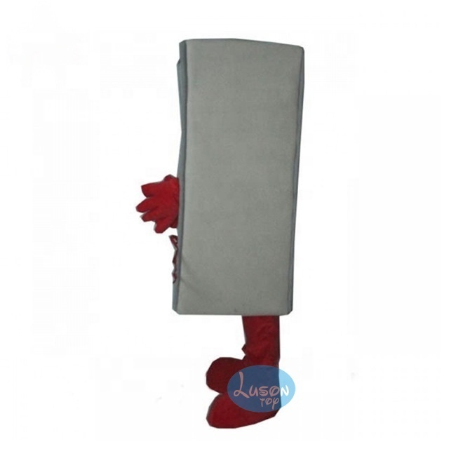 Customized Your Brand Promotional Gray Mattress Mascot Costume For Adult