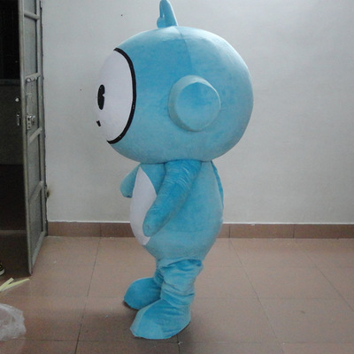 Custom Made Promotional Teletubbies Robot Blue Baby Show Mascot Costume