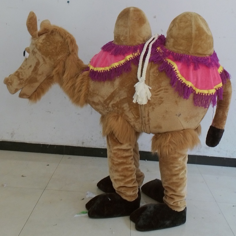 Camel Double Wear Adult 2 Person Camel hand Mascot Costume