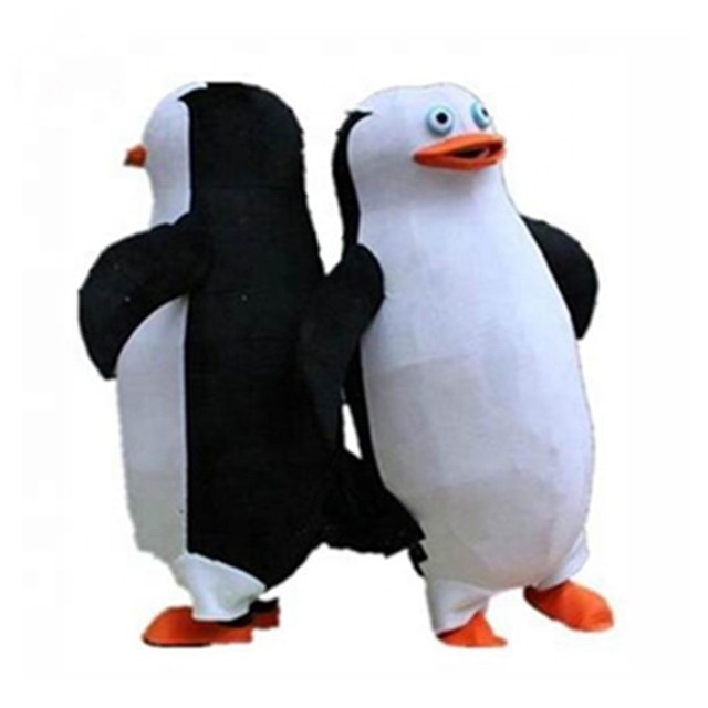 Madagascar Penguin Cartoon Character Mascot Costume