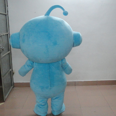 Custom Made Promotional Teletubbies Robot Blue Baby Show Mascot Costume