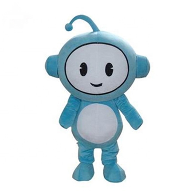 Custom Made Promotional Teletubbies Robot Blue Baby Show Mascot Costume