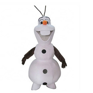 Snowman Olaf Mascot Costume For Children Adults