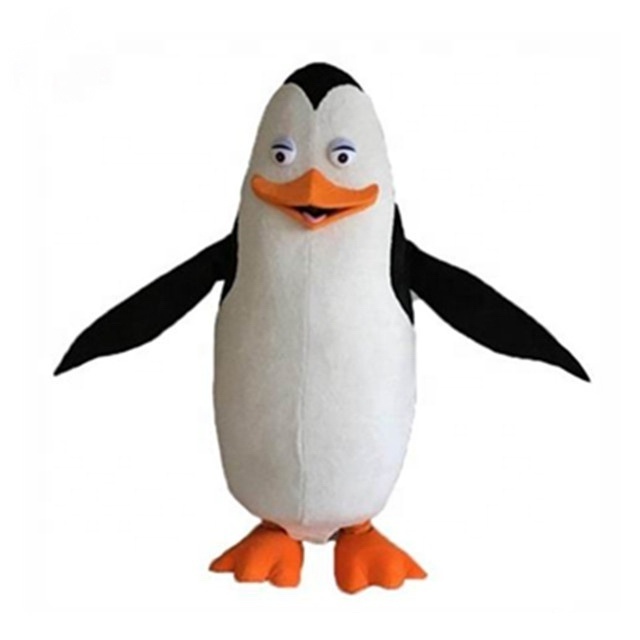 Madagascar Penguin Cartoon Character Mascot Costume