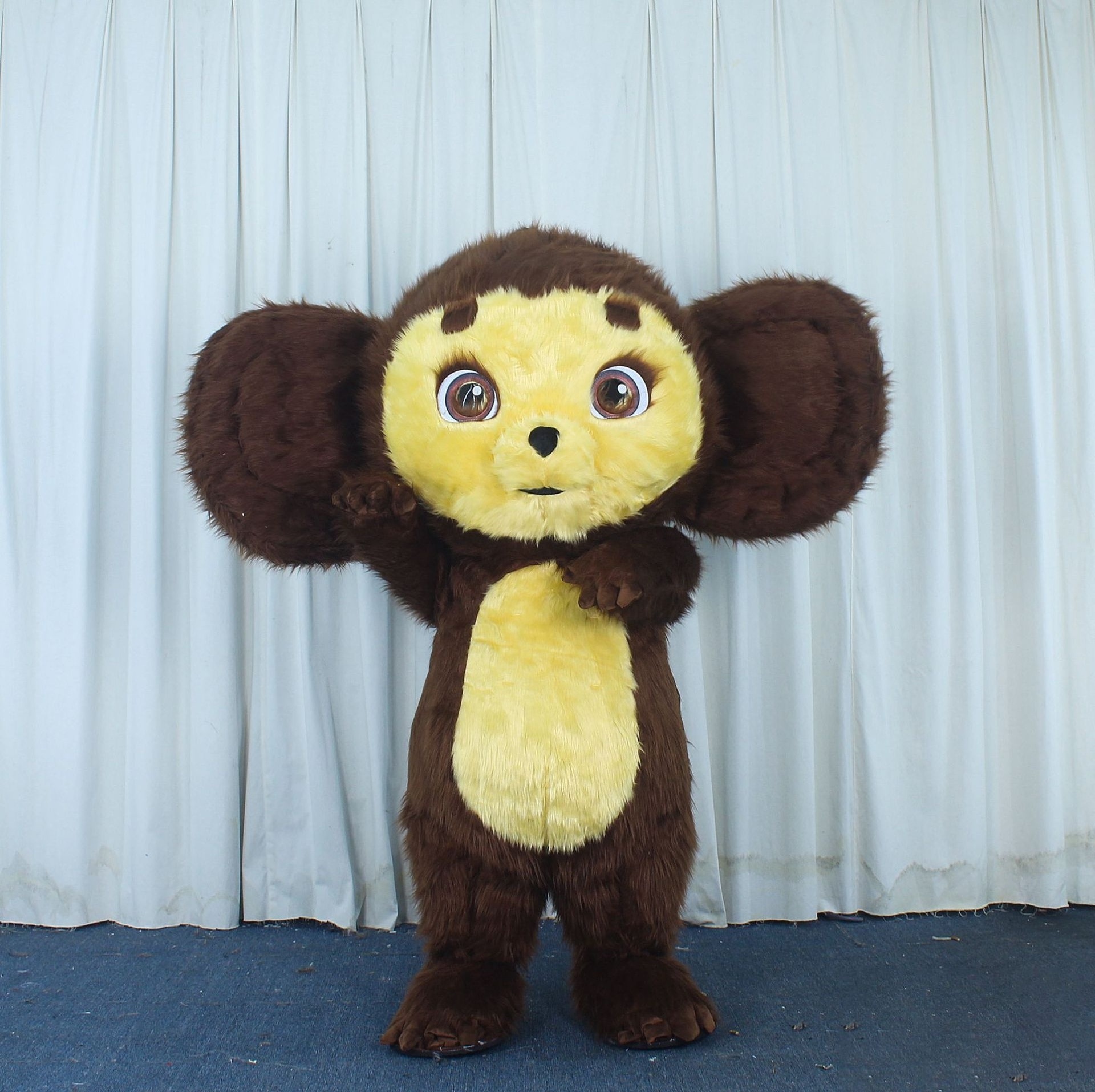 Creations Funny Inflatable Monkey Mascot Costume for Adult Full-Body Air Blow Up Costumes for Halloween Parties