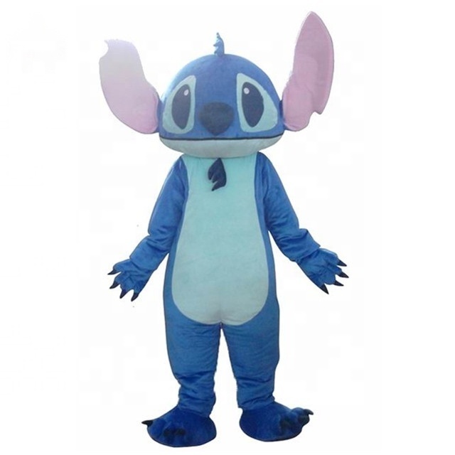 Plush Stitch Mascot Costumes For Adults Fancy Dress Costume For Advertising