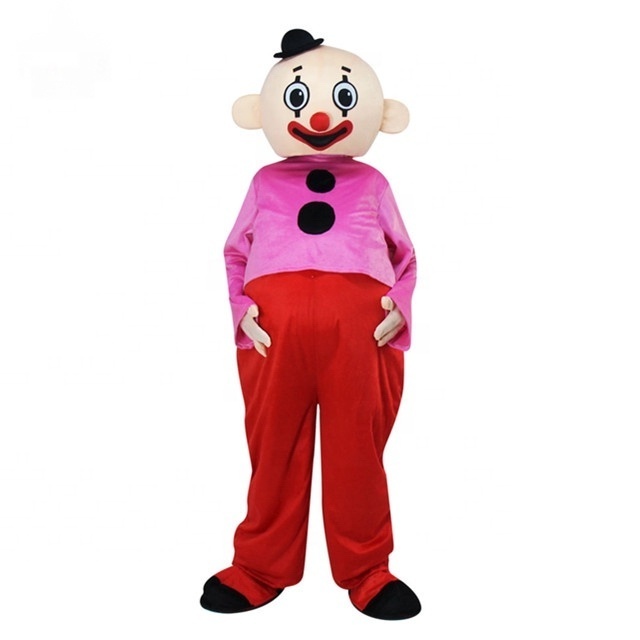 Adult Character Bumba Brothers Pipo Clown Mascot Costume