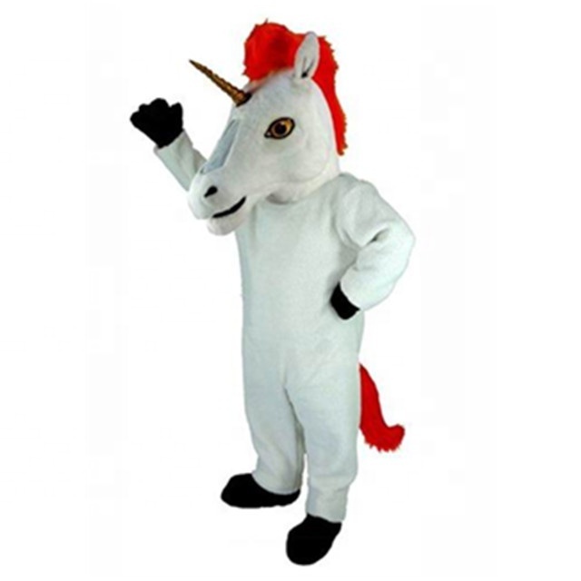 Unicorn Horse Pony Mascot Costume Adult Character For Amusement Park