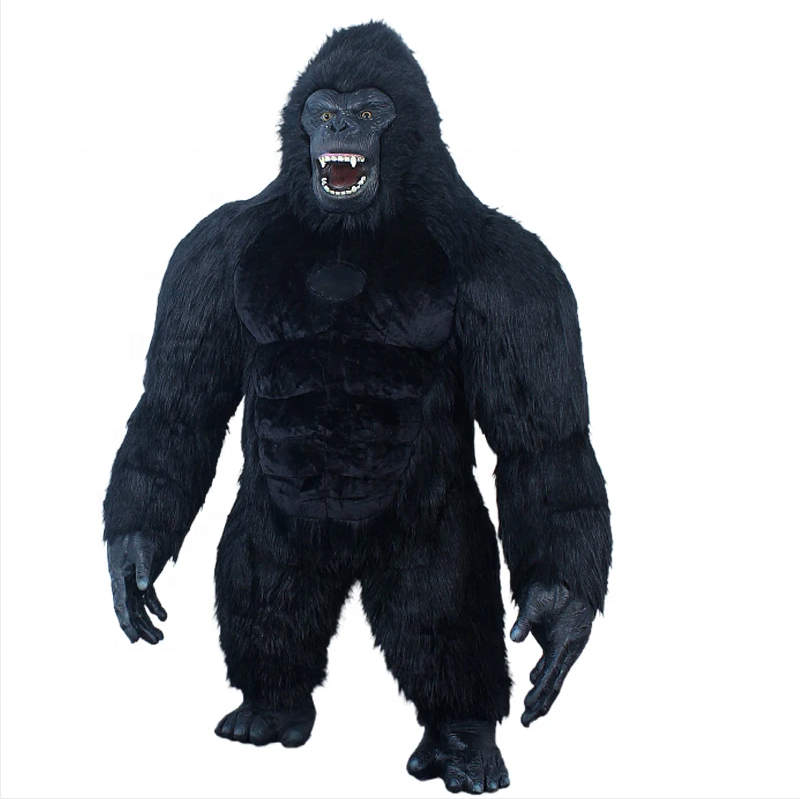 Ape Inflatable Gorilla Mascot Costume King Kong Custom Anime Cosplay Mascotte Fancy Dress Carnival For Adult