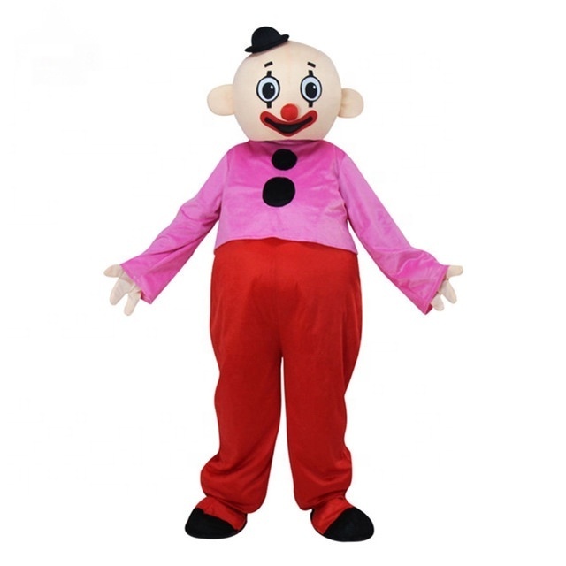 Adult Character Bumba Brothers Pipo Clown Mascot Costume