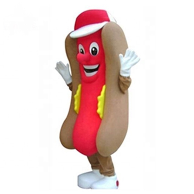 Donut Cartoon Mascot Costume Hamburger Pizza Hot Dog French Fries Adult Walking Cosplay Halloween Party Performance Props