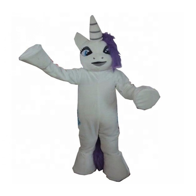 Unicorn Horse Pony Mascot Costume Adult Character For Amusement Park