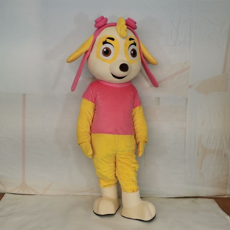 Plush PAW Dog Patrol Character Mascot Costume For Birthday Party