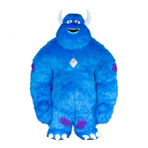 Adult Inflatable Monster Sully Mascot Costume Rental Halloween Props