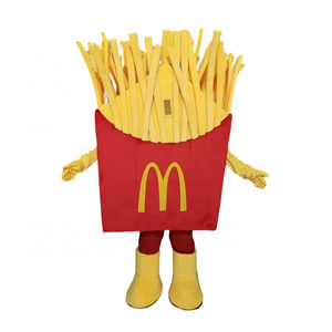 McDonalds KFC Fast Food Theme French Fries Mascot Costume