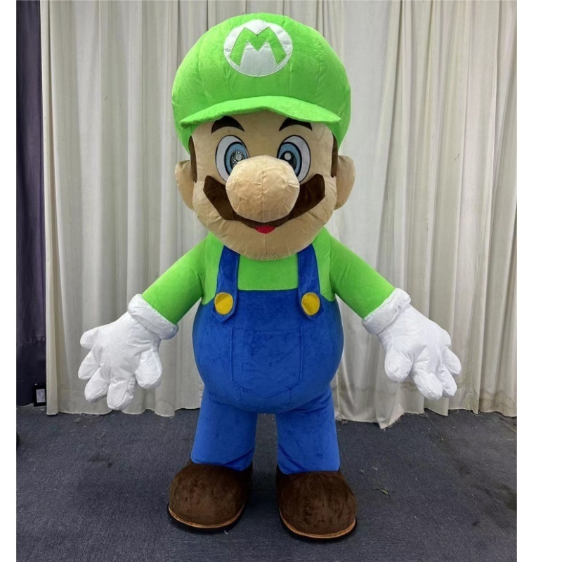 Famous Video Game Character Inflatable Mario Movie Mascot Costume UK For Sale