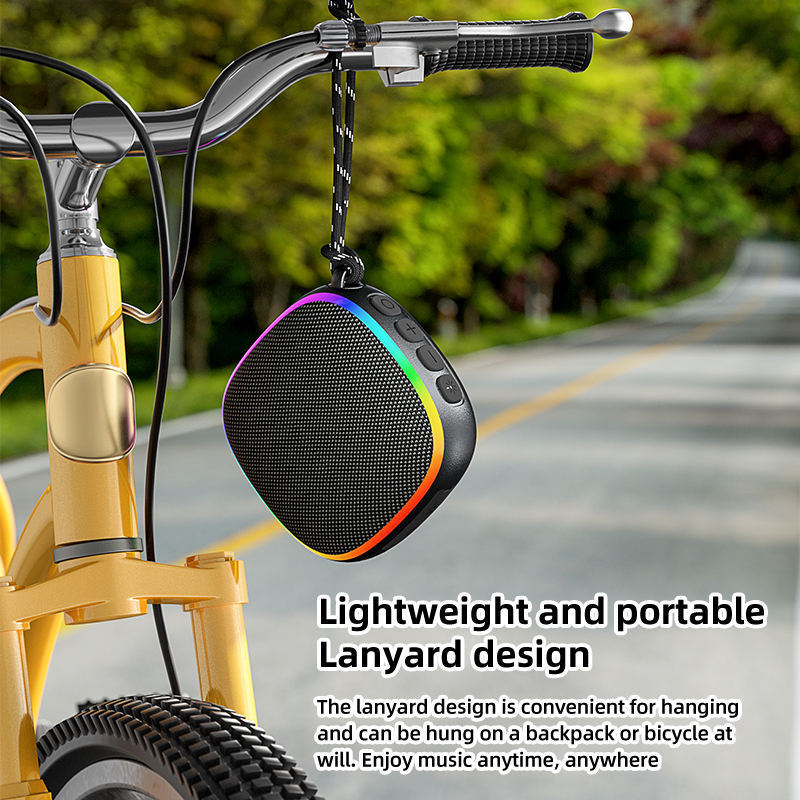 Magnetic Waterproof Wireless Stereo Classic RGB Speakers Outdoor Portable Golf Cart BT Speaker