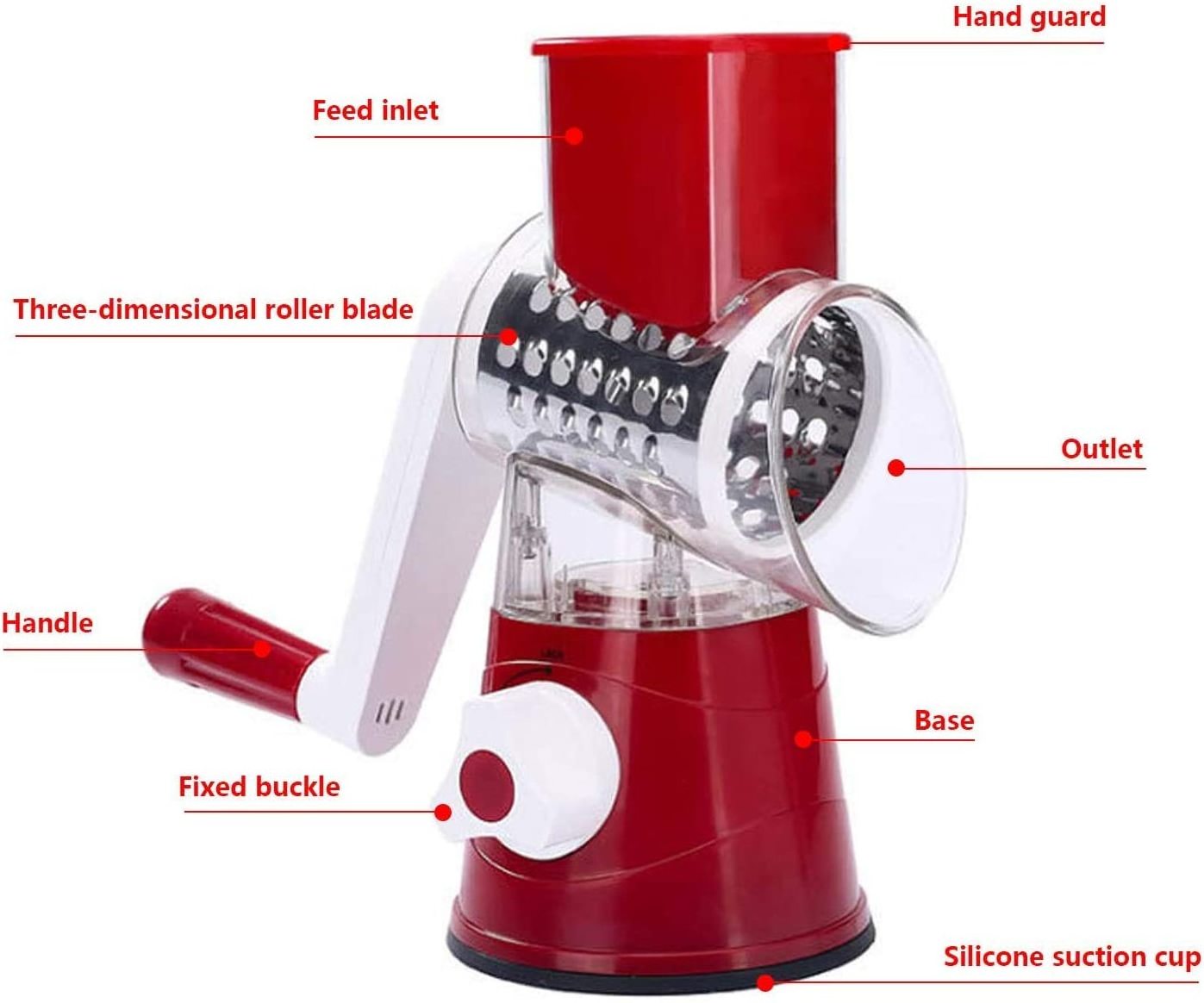 Professional Multifunctional Custom color Kitchen Accessories Cheese Nut Carrot vegetable cutter Slicer Vegetable Grater