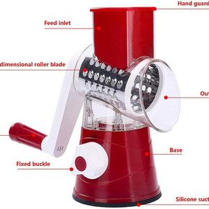 Professional Multifunctional Custom color Kitchen Accessories Cheese Nut Carrot vegetable cutter Slicer Vegetable Grater