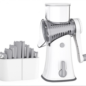 High Quality Rotary Cheese Grater Shredder 5 In 1mandoline Slicers Drum Vegetable Slicer Chopper Potato Cutter Grinder