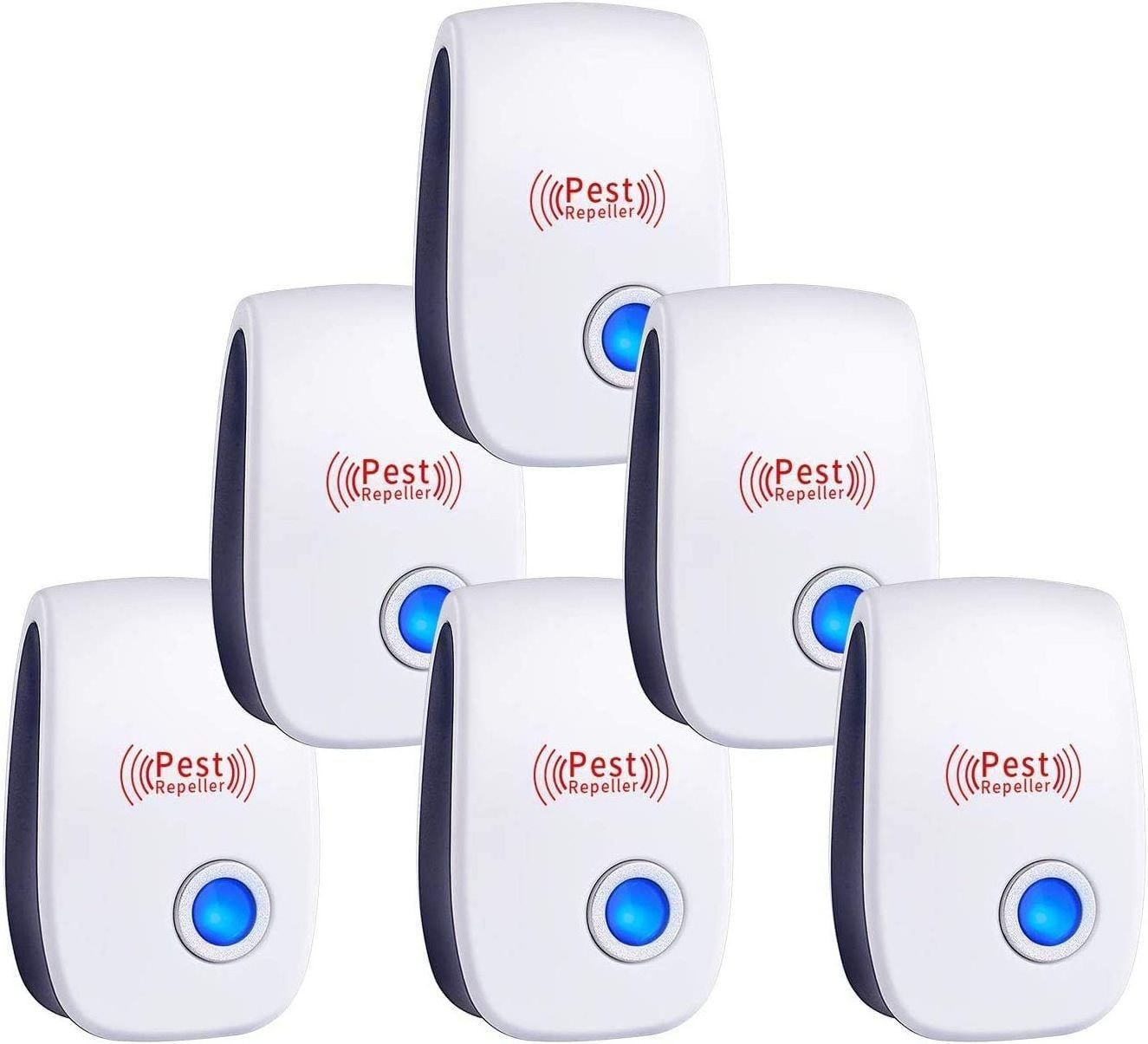 Ultrasonic Pest Repeller Plug in   Mosquito Repell-ent  Electronic Pest Control  for Home Kitchen  Office