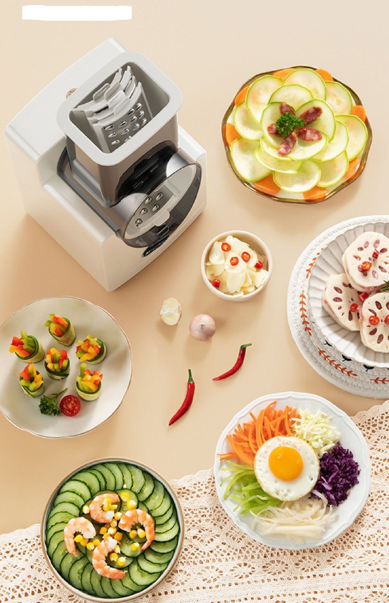 Upgraded In 2024 Professional Electric Slicer Shredder Salad Machine Fruit Vegetable Cutter Electric Cheese Grater