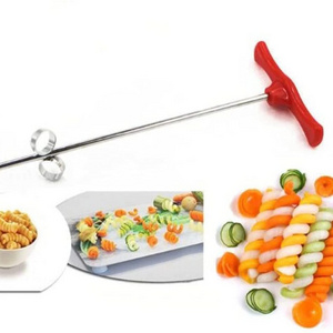 Vegetable Spiral Twist Knife manual Roller Spiral Slicer Radish Potato Tools Vegetable Spiral Cutter