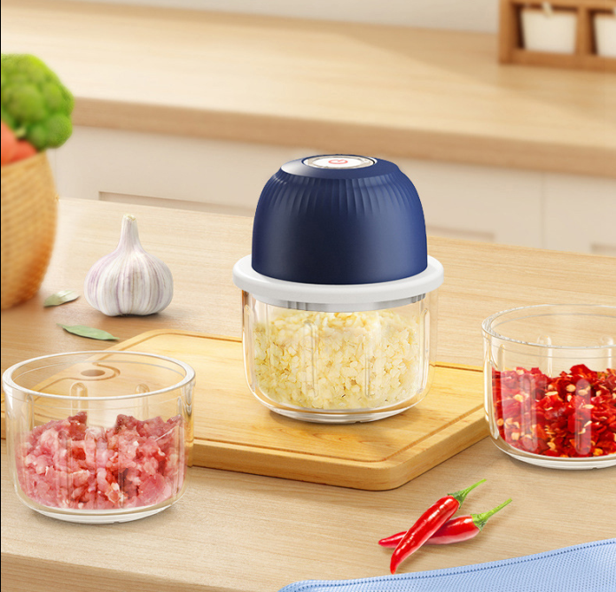 Garlic Chopper Electric Mini Baby Food Blender With Usb Rechargeable Food Mixers Blenders Vegetable Chopper Food Machine