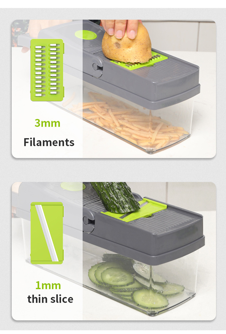 Multi-functional Vegetable Cutter Salad Maker Tools Fruit Chopper Kitchen Tool Gadgets Cutter