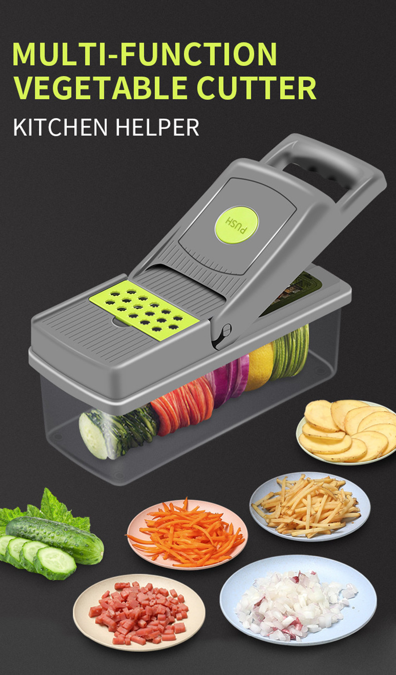 Multi-functional Vegetable Cutter Salad Maker Tools Fruit Chopper Kitchen Tool Gadgets Cutter