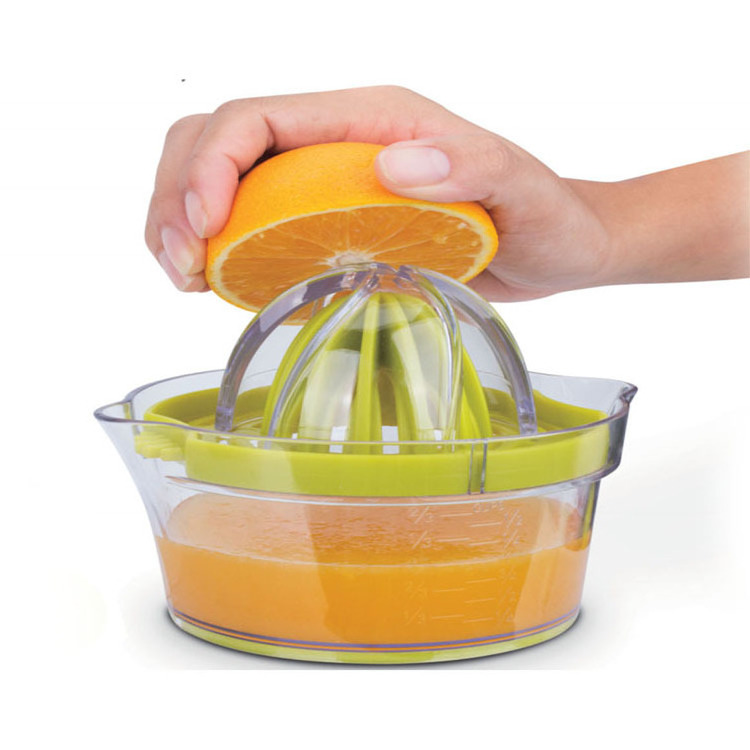 Kitchen Accessories Manual Hand Citrus Lemon Orange Fruit Juicer Squeezer With Built-in Measuring Cup