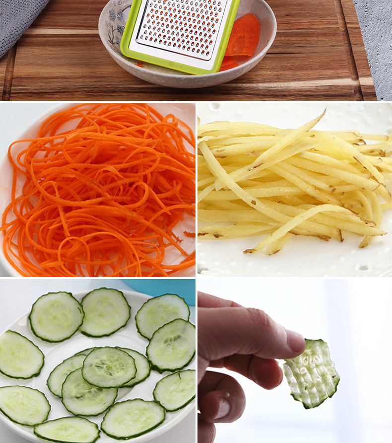 Multi-functional Radish Grater  Cheese Grater Stainless Steel New Sustainable Vegetable Tool Ginger Mini Grater