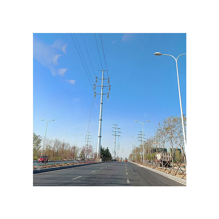 10kv To 750kv Steel Poles Electric Pylon Transmission Tower Industrial Steel Truss Tower