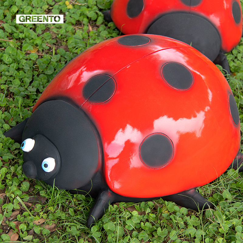 5d Ladybug Garden Light Low Voltage Landscape Lighting Led Lawn Lamp Theme Park Ground Lights For Decoration