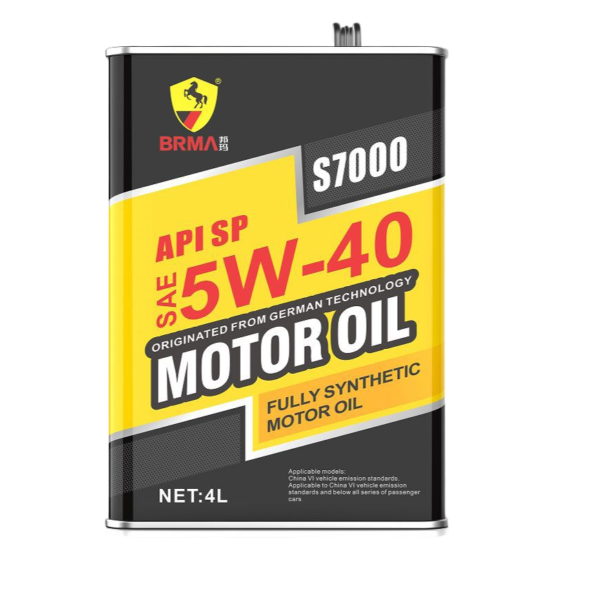 API SP SAE 5W40 5W30 5W20 Custom Fully Synthetic Motor Oil Originated from German Technology