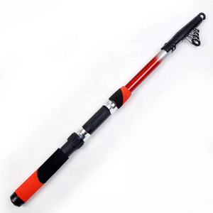 Sea Boat Travel Surf Fish Mini Big Game 1.8-4.5m Glass Carbon Fiber Telescopic Carp Ultra Light Blank Hand Spinning Fishing Rod