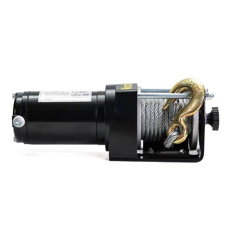 12v Small Electric Winch 2000lbs -12000lbs Electric Winch Electric Hoist With Wireless Remote For Car